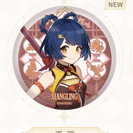 【原神公式店】璃月港 缶バッジ 12元