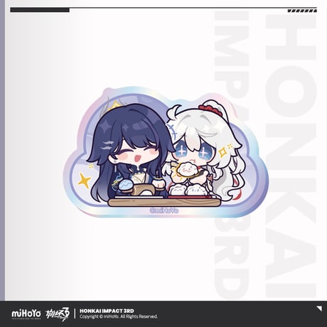 【崩壊3rd公式店】HONKAI MEME アクリルバッジ 20元