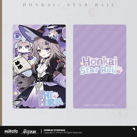 【崩スタ公式店】ちびっこ 猫猫 ホロカード B 10元（予約200日以内発送）