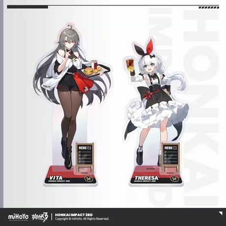 【崩壊3rd公式店】 美味上艦 等身 アクリルスタンド 48元