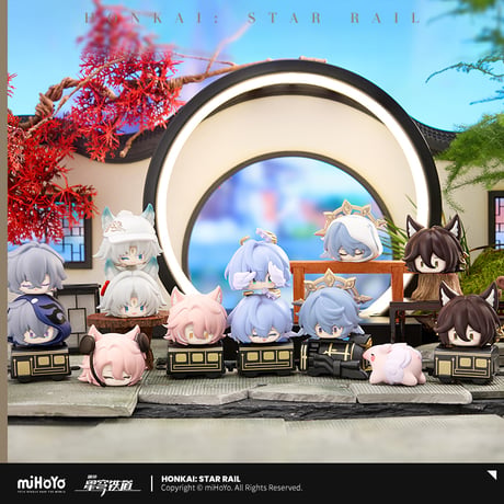 【崩スタ公式店】プチ列車 フィギュア 第3弾 キャラ別 39.8元 （予約200日以内発送）