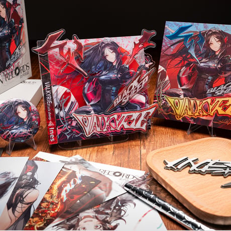 【明日方舟】公式絵師 板板氏 Nth RECORDS イネス グッズ セット 130元
