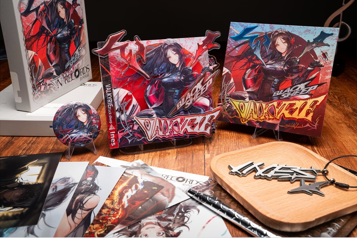 明日方舟】公式絵師 板板氏 Nth RECORDS イネス グッズ セット 130元
