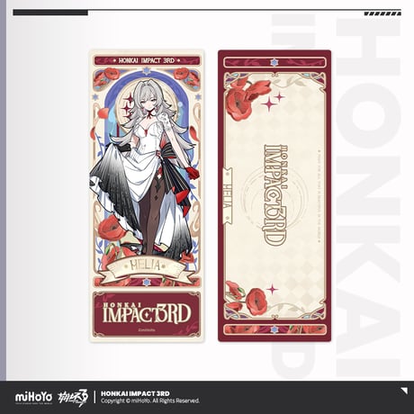 【崩壊3rd公式店】夜綻芳華 ホロチケット 15元 (予約200日以内発送)