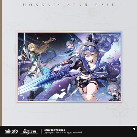 【崩スタ公式店】星間旅行 アクリル色紙 48元