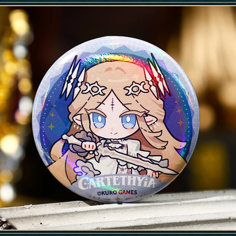 KURO GAMES旗艦店】鳴潮 冠戴之墟 ちびキャラ 缶バッジ セット 29元