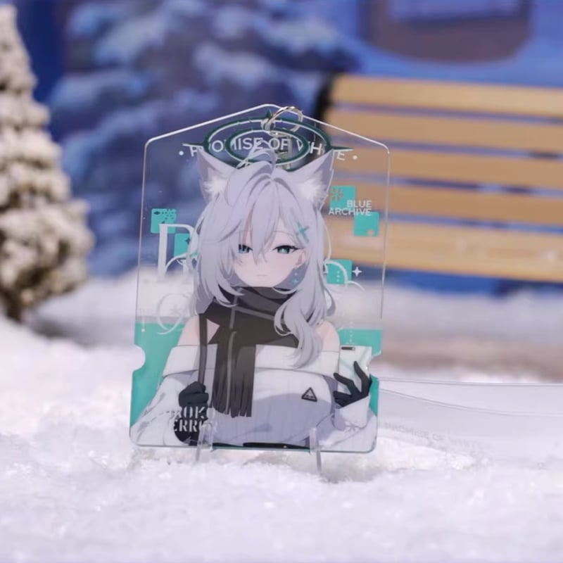 ブルアカ公式店】落雪之約 キーホルダー 30元 （予約150日以内発送