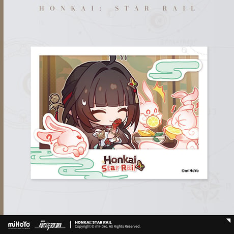 【崩スタ公式店】パム留影簿 フォトカード 第4弾 ランダム 15元 （予約200日以内発送）