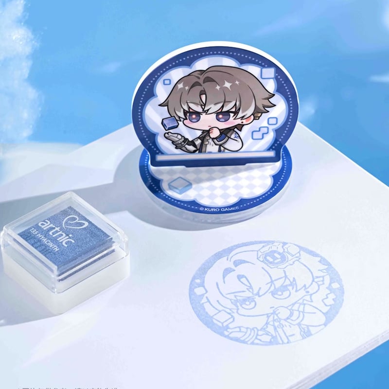 KURO GAMES旗艦店】鳴潮 2504 共鳴者 SD アクリルスタンプ KURO GAMES旗艦店】鳴潮 2504 共鳴者 SD アクリルスタンプ