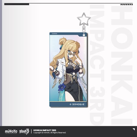 【崩壊3rd公式店】第二部 立ち絵 キーホルダー 32元