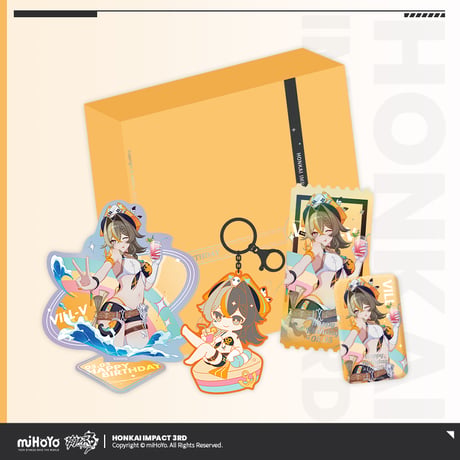 【崩壊3rd公式店】ヴィルヴィ 2023年 生誕祭 グッズセット 89元