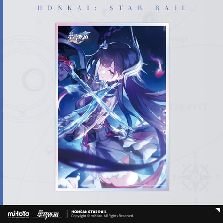 【崩スタ公式店】光円錐 アクリル色紙 C 48元