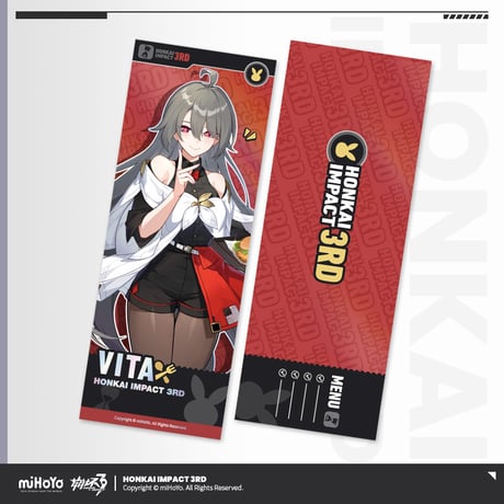 【崩壊3rd公式店】 美味上艦 等身 ホロチケット 10元