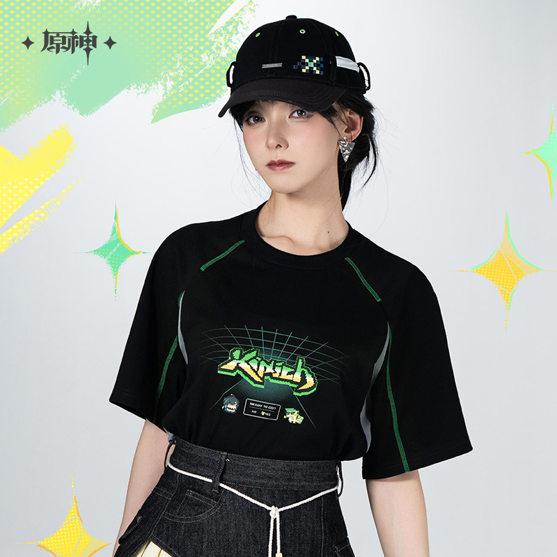 原神　公式正規品　キィニチ　ポロシャツ　特典付き　Lサイズ　Tシャツ　アクスタ 原神 キィニチイメージ ポロシャツ 特典アクスタ付き - HAKUTEA