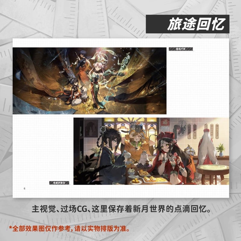 単独発送【新月同行】美術設定集 特工旅途中版 323元 (予約11下発送