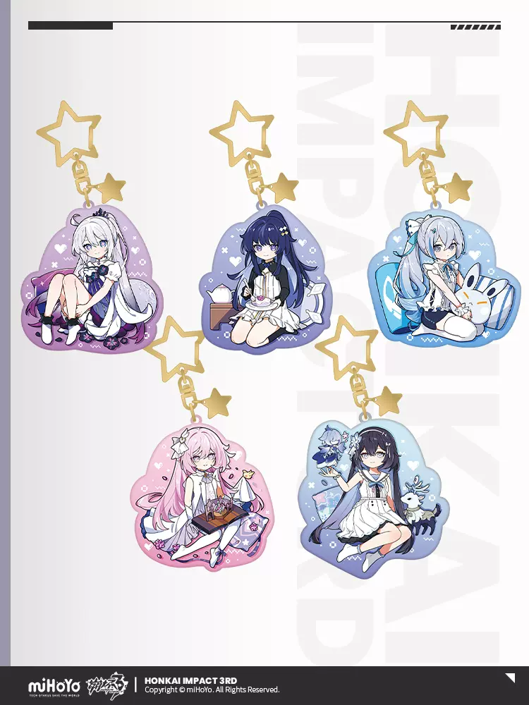 崩壊3rd　キーホルダー　まとめ 崩壊3rd 人生福運あれ キーホルダー｜HAKUTEA
