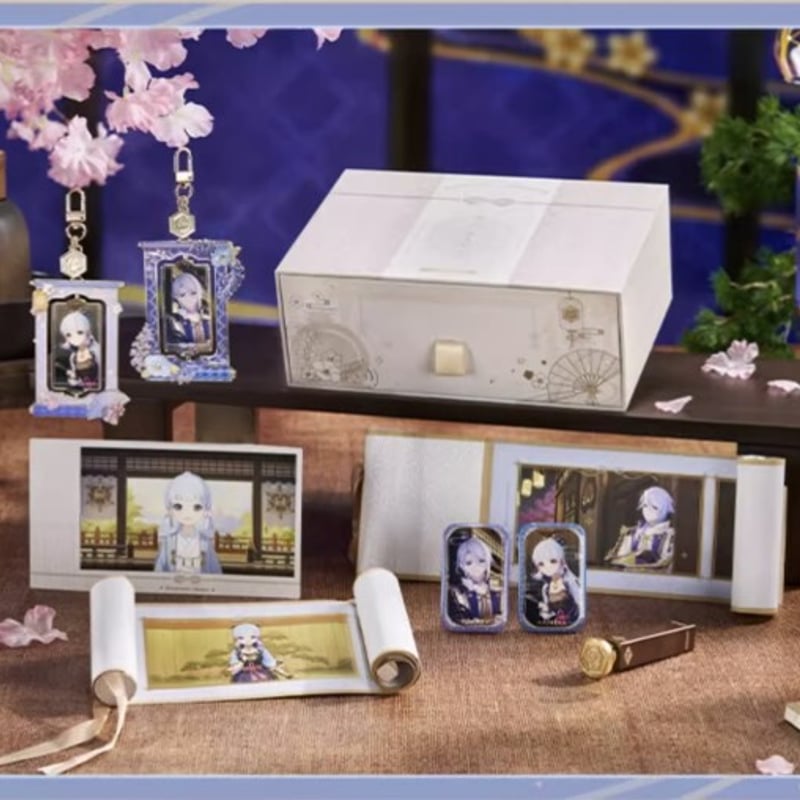 原神公式店】雪霽逢椿 神里家 グッズボックス 369元 （予約12上発送