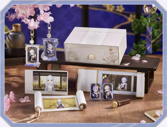 原神公式店】雪霽逢椿 神里家 グッズボックス 369元 （予約12上発送