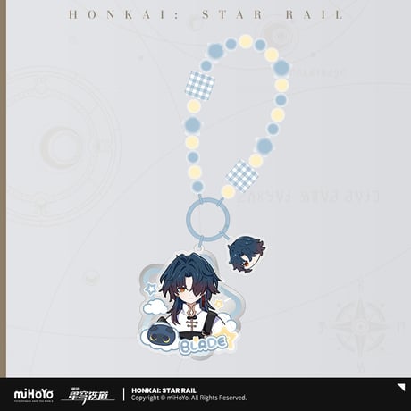 【崩スタ公式店】男子宿舎 等身 アクリル チャーム 38元
