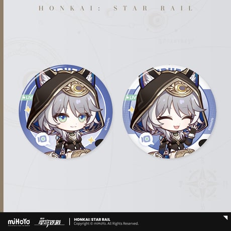 【崩スタ公式店】 ミスターフク郎の客室 缶バッジセット C 30元（予約200日以内発送）