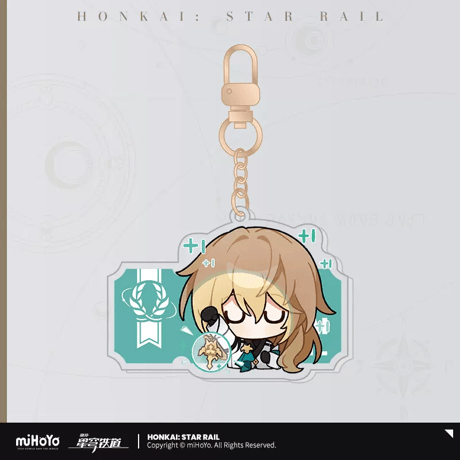 【崩スタ公式店】パム展覧会 ちびキャラ アクリルキーホルダー A 28元