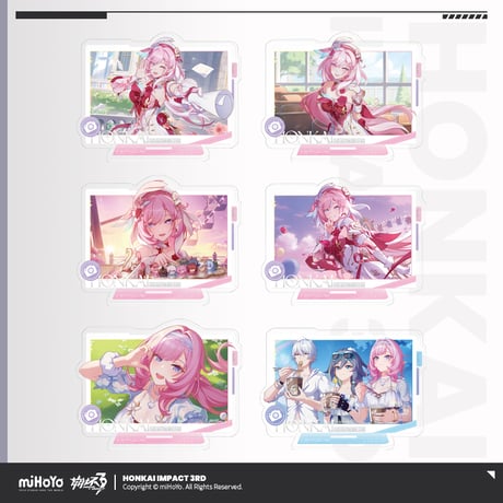 【崩壊3rd公式店】CG アクリルスタンド 第2弾 38元 (予約200日以内発送)