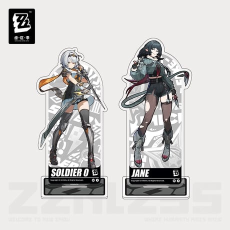 【ゼンゼロ公式店】未知の陣営 アクリルスタンド 48元