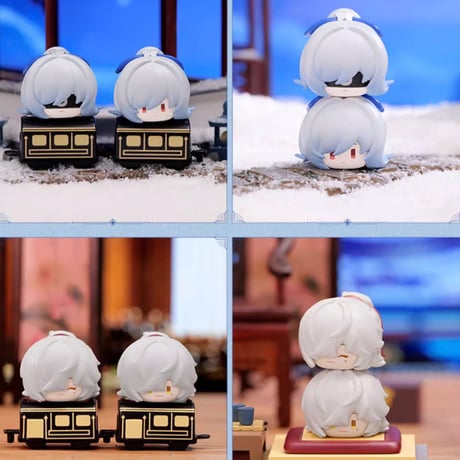 【崩スタ公式店】プチ列車 フィギュア 第1弾 セット 318.4元