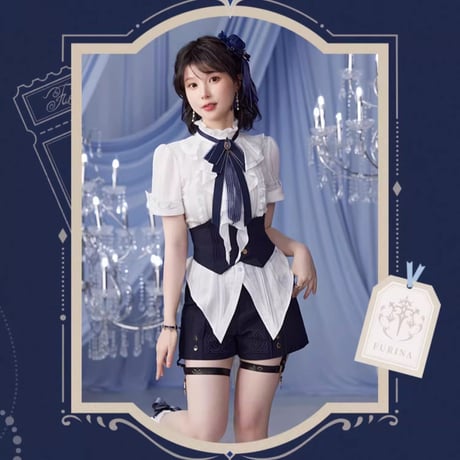 【原神公式店】フリーナ フリル付き サッシュベルト 219元