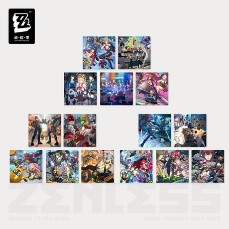 【ゼンゼロ公式店】付録のエリー クリアカード 第4弾 28元 （予約12中発送）
