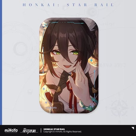 【崩スタ公式店】光円錐 スクエア 缶バッジ B 15元