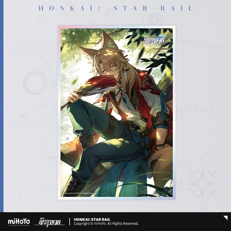 【崩スタ公式店】光円錐 アクリル色紙 B 48元