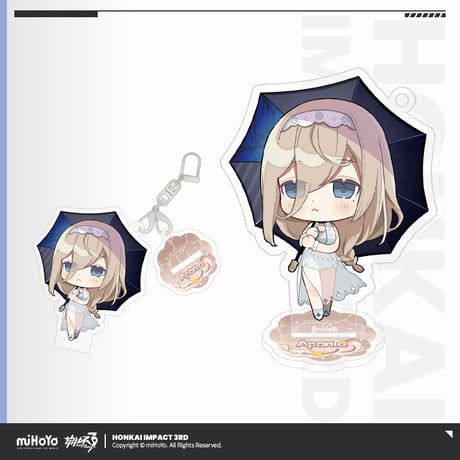 【崩壊3rd公式店】 英傑 ガチャランド 2way チャーム 28元 (予約200日以内発送)