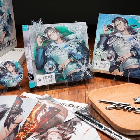 【明日方舟】公式絵師 板板氏 Nth RECORDS トター グッズ セット 130元
