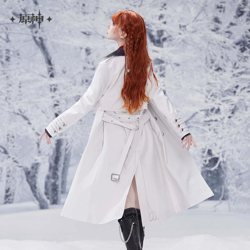 原神公式店】霜痕与権焔 トレンチコート 「富者」 549元 （予約2026年3