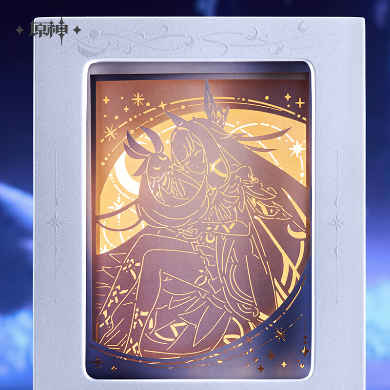 原神公式店】伴月紀聞 回転 オルゴール ライト 349元 （特別貨物便