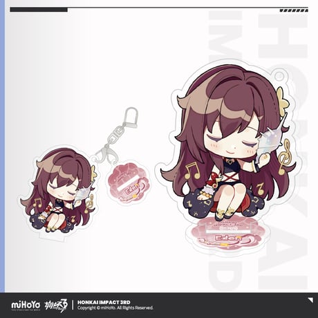 【崩壊3rd公式店】 英傑 ガチャランド 2way チャーム 28元 (予約200日以内発送)