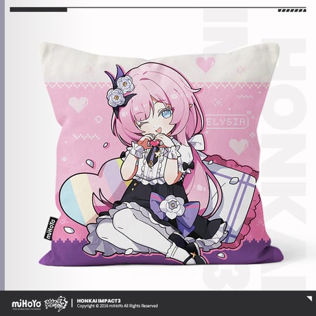 【崩壊3rd公式店】ちびっこ英傑 クッション 60元