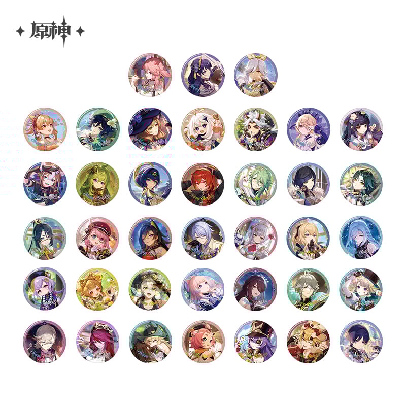 原神公式店】命定の日 2025 缶バッジ 15元 （予約12下発送） | ちゃぱん