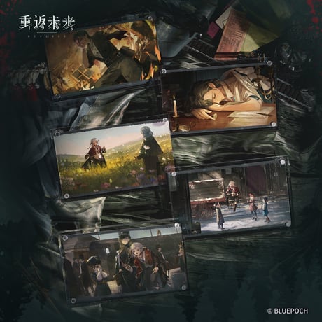 【重返未来1999】2509 長夜鳴笛 CG ポストカード 25元 （予約200日以内発送）