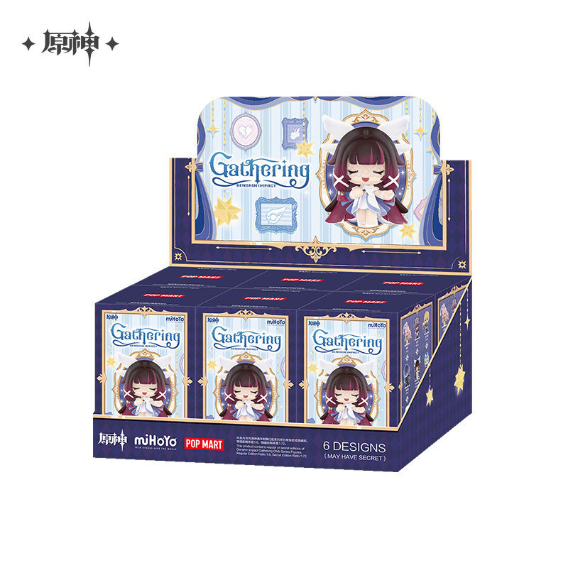 原神公式店】POP MART コラボ 嘉年相聚 ちびキャラ フィギュア