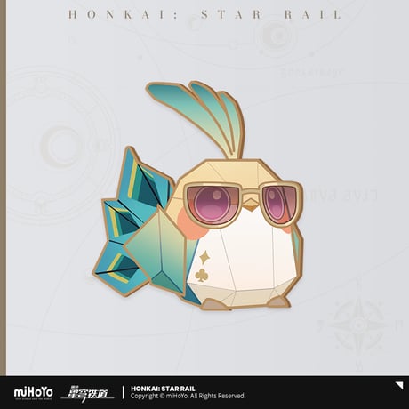 【崩スタ公式店】 ミスターフク郎の客室 マグネットバッジ 38元