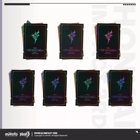【崩壊3rd公式店】  七術・奇遇の夜 等身 ホロカード 10元