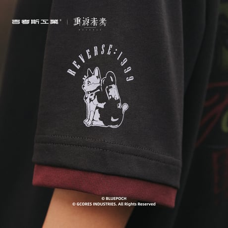 【重返未来1999】吉考斯工業 コラボ リー・アンアン Tシャツ 199元 （予約60日以内発送）