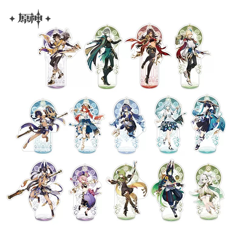 QY192 未開封 原神 GIGO 全13種セット アクリルスタンド スメール 原神 アクリルスタンド～スメール～GiGO限定 | オンライン