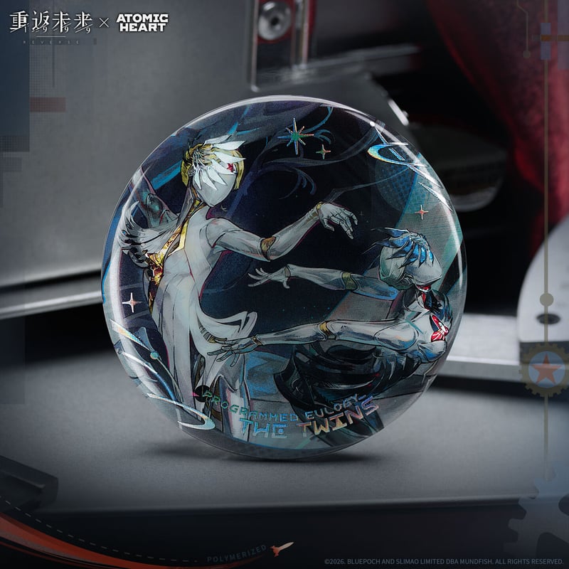 重返未来1999】2608 装置式未来 缶バッジ セット 35元 （予約200日以内