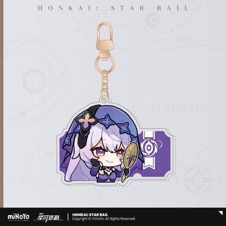 【崩スタ公式店】パム展覧会 ちびキャラ アクリルキーホルダー A 28元