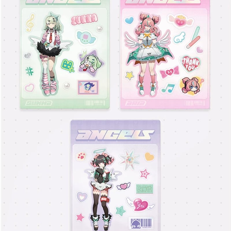 ゼンゼロ ぬいぐるみキーホルダー アクリルスタンド 妄想エンジェル ゼンゼロ公式店】妄想エンジェル グッズBOX 109元 （予約11下発送