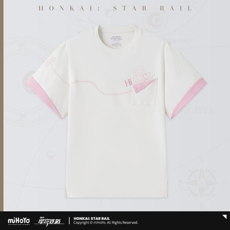 【崩スタ公式店】キュレネ Tシャツ ポケット付き 149元 （予約11下発送）