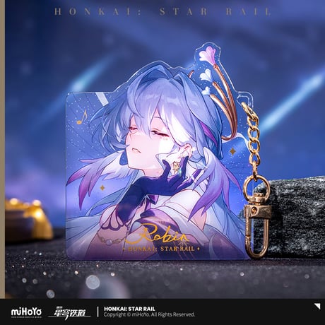 【崩スタ公式店】群星回響 ロビン キーホルダー 32元 （予約200日以内発送）